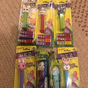Easter Sealed Pez Dispenser Lot of 7